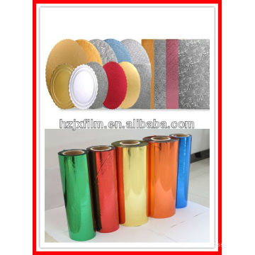 Cake Tray Metallic PET Film